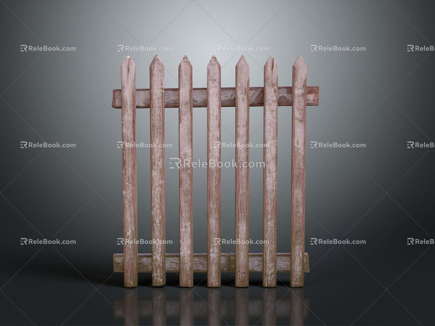 Fence Gate Fence Wall Defense Wall Wooden Fence Fence Iron Fence Floriculture Fence Iron Fence Railing 3d model