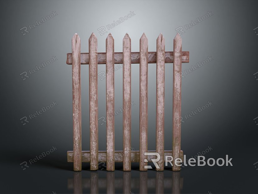 Fence Gate Fence Wall Defense Wall Wooden Fence Fence Iron Fence Floriculture Fence Iron Fence Railing model