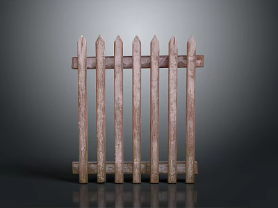 Fence Gate Fence Wall Defense Wall Wooden Fence Iron Fence Floriculture Fence Iron Fence Railing 3d model