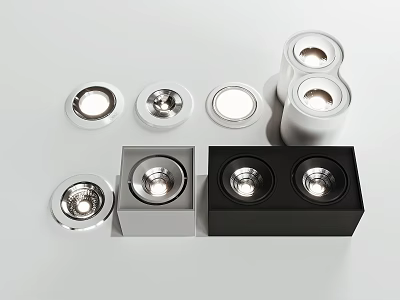 Modern Downlight Spotlight 3d model