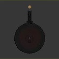 Tactical Military Weapon Drum Magazine With Red Bullet On Top Design