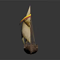 modern sailing ship ancient ship ancient warship large ancient ship ancient warship 3d model