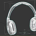 Black And Orange Over Ear Headphones With Stylish Headband And Sleek Ear Cups Design