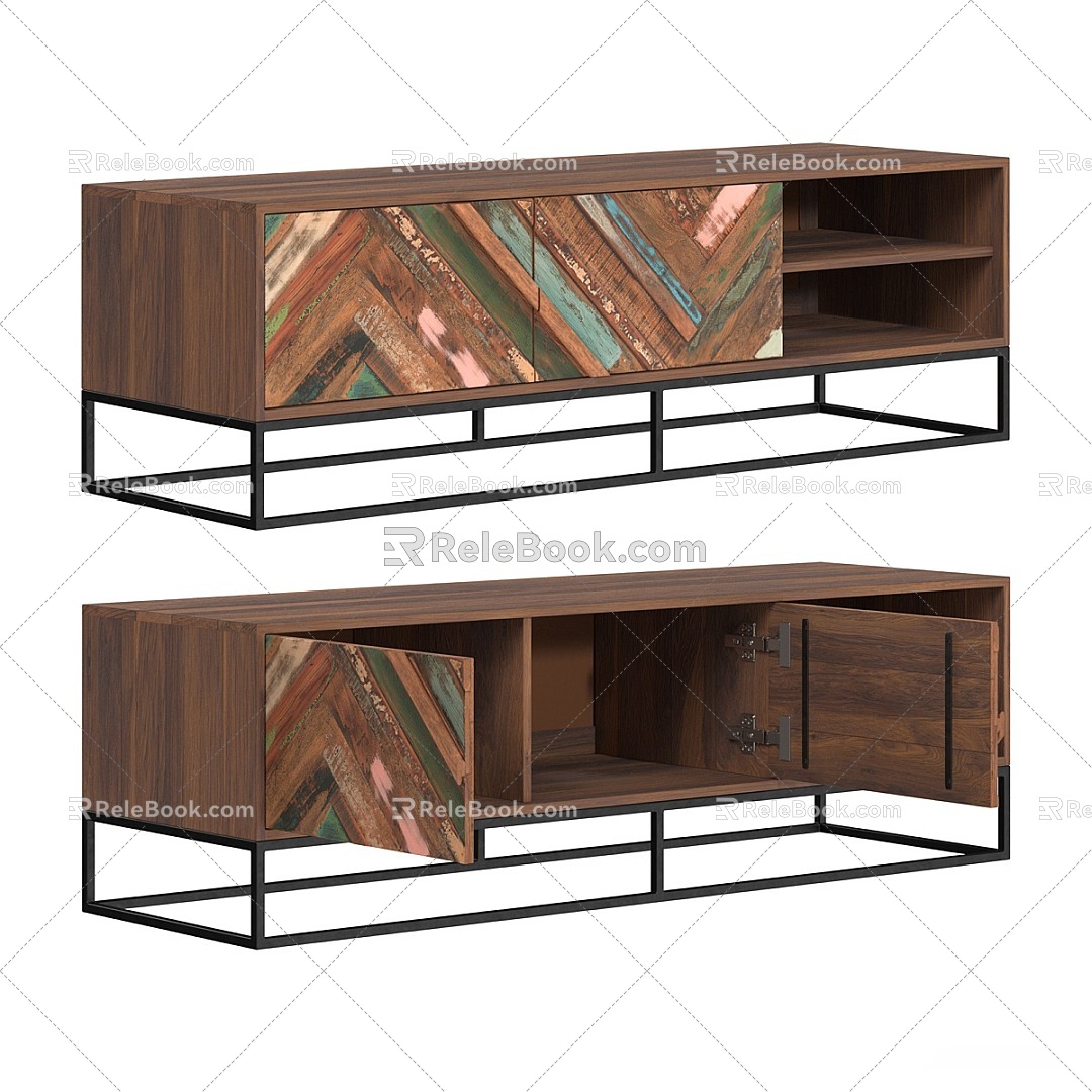 Modern TV Cabinet 3d model