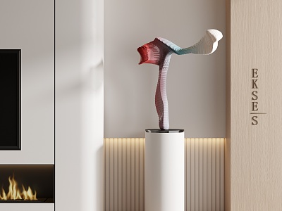 Modern Sculpture 3d model