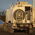 Armored Vehicle Command Vehicle Military Vehicle 3d model