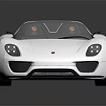 White Convertible Sports Car With Sleek Design Two Seater Black Wheels And Reflective Background