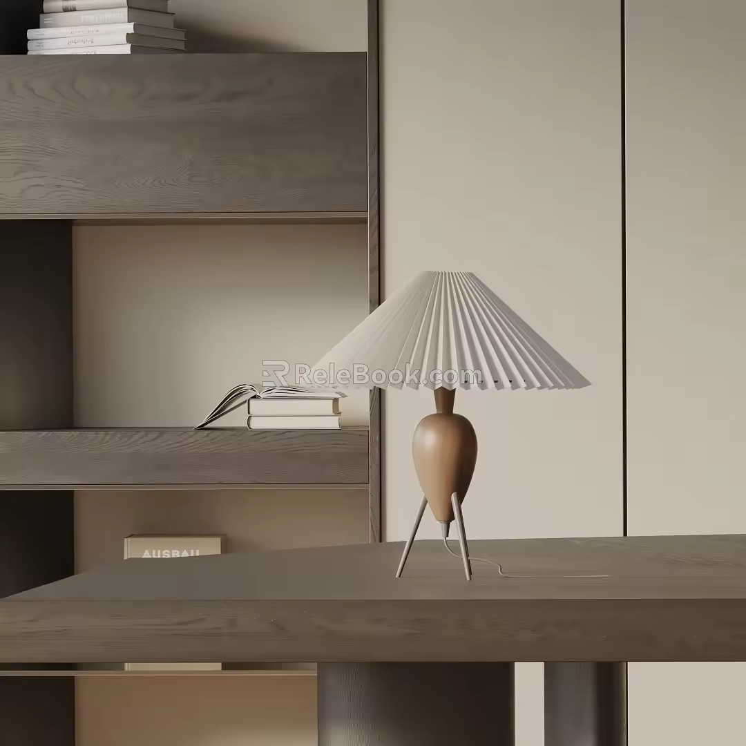 Modern table lamp 3d model