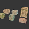 Wooden Storage Boxes For Household Use In Various Sizes And Shapes