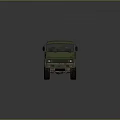 Green Military Armored Tank With Tracked Wheels And Heavy Duty Combat Design