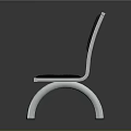 Modern Public Bench With Metal Frame Black Perforated Seats And Backrest
