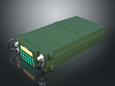 Radio Telephony Military Radio Military Walkie-talkie Military Telephone Military Radio Communication 3d model