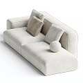 Modern Multiplayer Sofa 3d model