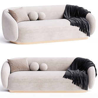 Eichholtz double sofa 3d model