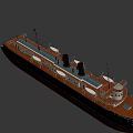 FIDE MARIASTE II Ship With Black Red Hull White Superstructure And Twin Smokestacks