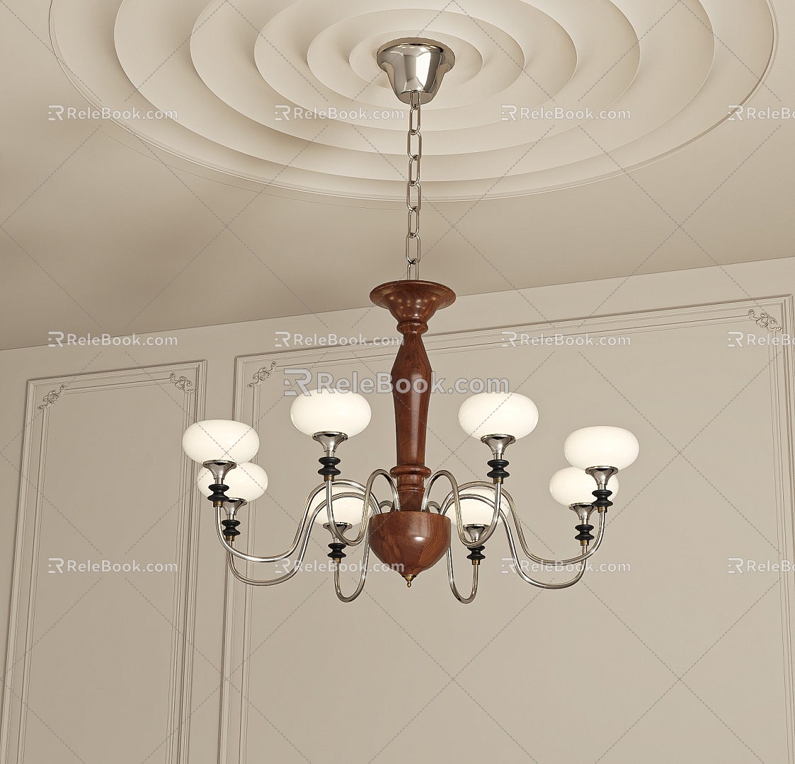 French Middle Chandelier model