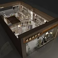 Elegant Lingerie Clothing Store Interior With Neatly Arranged Displays Shelves And Mannequins