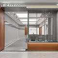 Modern Minimalist Clothing Store Interior Design With Large Glass Display Window And Clean Bright Lighting