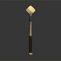 Medieval Battle Weapons Collection Featuring Axes Hammers With Ornate Handles And Unique Head Designs