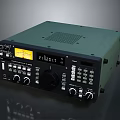 Weapon Control Device with Green Casing Digital Display Frequency Knobs and Control Buttons