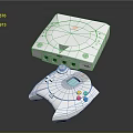 Modern game console home game console Nintendo game console vintage game console 3d model