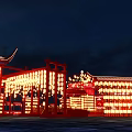 Commercial Street With 2023 Chinese New Year Decorations And Lanterns