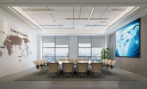 Conference Room 3d model