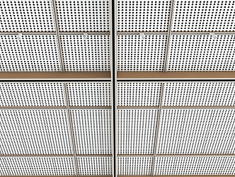 Ceiling Aluminum veneer Ceiling Perforated aluminum plate Ceiling Multi-function room Ceiling 3d model