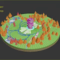 Game Environment Game Scene Fairy Tale Scene Fairy Tale Magic Scene Magic Item Fantasy Scene 3d model