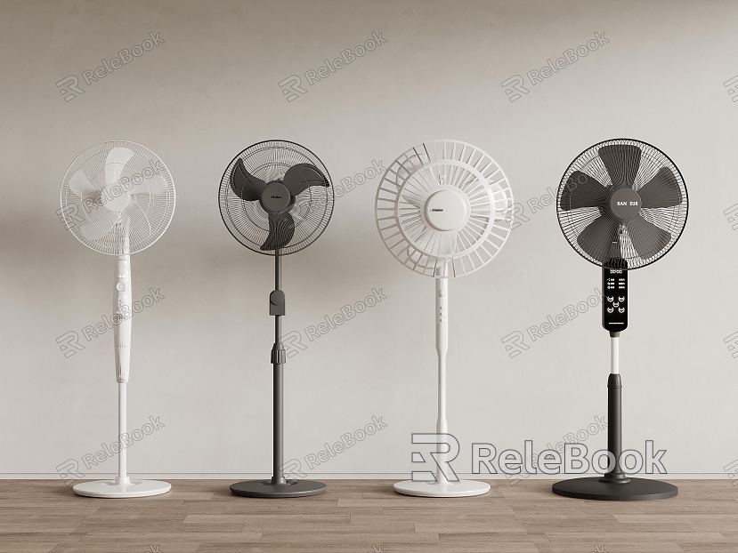 Floor fan model