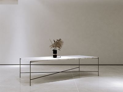 Modern coffee table square coffee table model