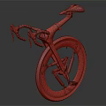 Sleek Black And Yellow Racing Bike With Aerodynamic Design And Curved Handlebars