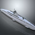 White Wooden Boat With Sleek Hull Design Upper Deck And Windows Details