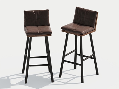 Bar Chair High Stool Bar Stool 3d model