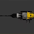 DEWALT Cordless Drill Yellow And Black Power Tool With Battery And Drill Bit