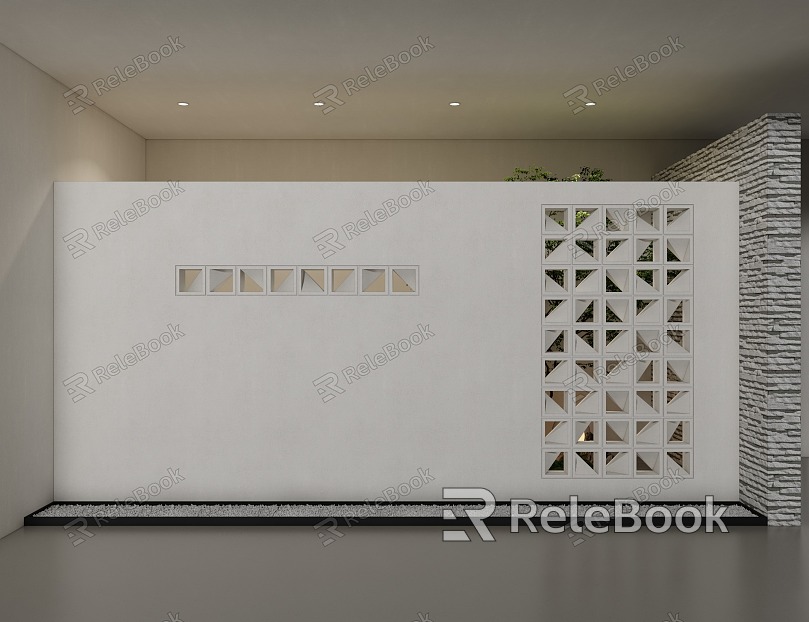 Modeling wall modeling partition model