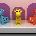 Toy Giraffe 3d model