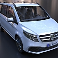 Mercedes-Benz Car Business Vehicle Mercedes-Benz MPV 3d model