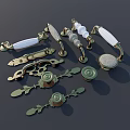 Jane O Handle Hardware Door Handle Cabinet Handle 3d model