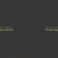 Four Square Gray Stone Brick Blocks With Textured Surface For Building Projects