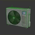 Electronic Appliance Air Conditioner Outdoor Unit With Efficient Cooling System