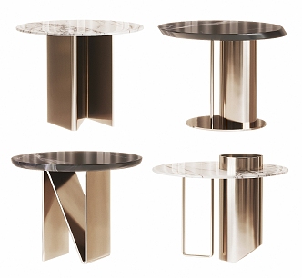 Modern Side Table Coffee Table Side Table 3d model