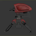 Robot Assistant Small Robot Butler Robot Butler Figure Game Figure 3d model