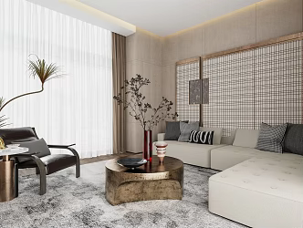 Quiet Negotiation Room 3d model