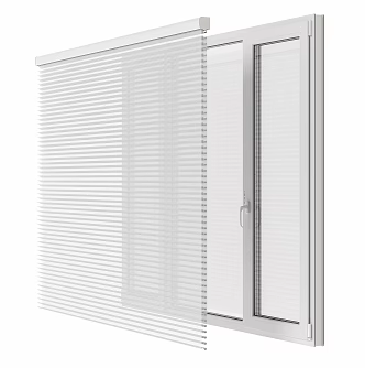 Modern Honeycomb Curtain Shangri-La Curtain 3d model