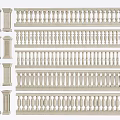 Collection Of Decorative Stone Fence Designs With Columns And Railings