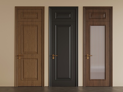 Single door 3d model