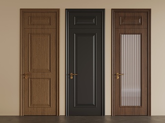 Single door 3d model