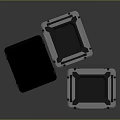 Modern Box Science Fiction Box Science Fiction Box Military Box Password Box 3d model