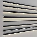 Collection Of Black Long Strips Neatly Arranged On Clean White Background